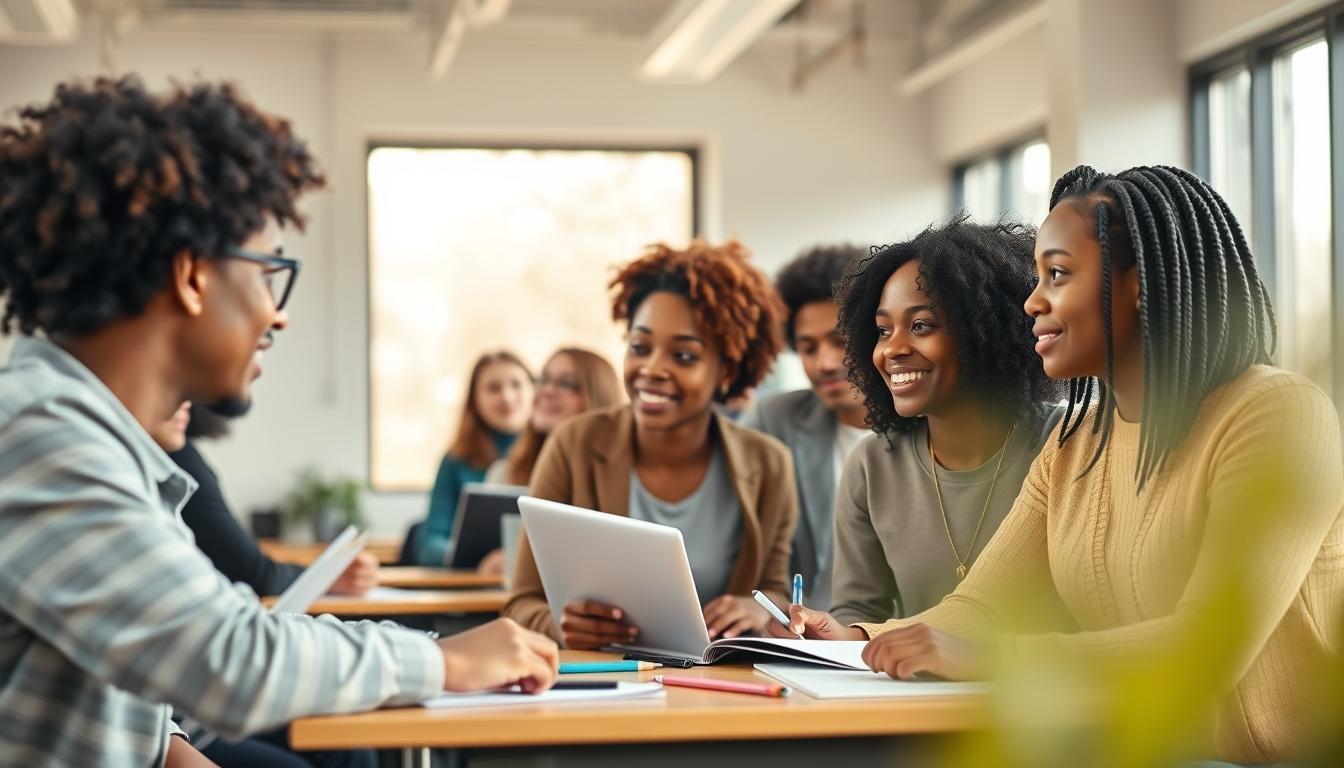 Structured study materials and learning resources on a desk